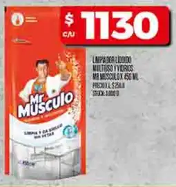 Supermercados DIA Mr musculo limpiador líquido oferta