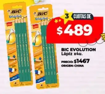 Supermayorista Vital Bic evolution lápiz oferta