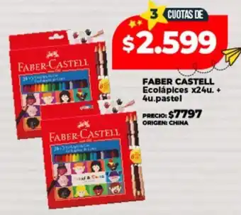 Supermayorista Vital Faber castell ecolápices oferta