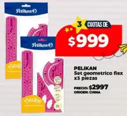 Supermayorista Vital Pelikan set geometrico flex oferta