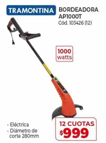 Naldo Lombardi Tramontina Bordeadora AP1000T 12 Cuotas oferta