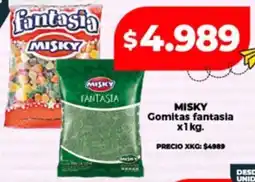 Supermayorista Vital Misky gomitas fantasia oferta