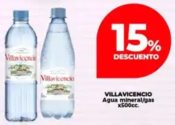 Supermayorista Vital Villavicencio agua mineral/gas oferta