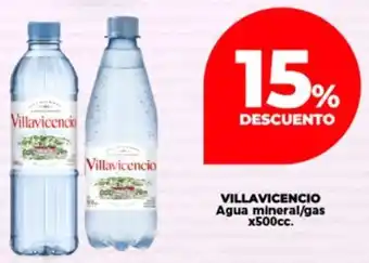 Supermayorista Vital Villavicencio agua mineral/gas oferta