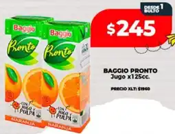 Supermayorista Vital Baggio pronto jugo oferta