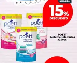 Supermayorista Vital Poett perfume tela varios oferta