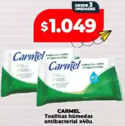 Supermayorista Vital Carmel toallitas húmedas antibacterial oferta