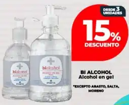 Supermayorista Vital Bi alcohol alcohol en gel oferta