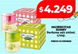 Supermayorista Vital Mujercitas sunny perfume edt oferta