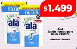 Supermayorista Vital Ala jabón líquido para diluir oferta