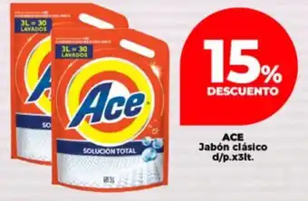 Supermayorista Vital Ace jabón clásico d/p. oferta