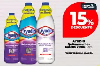 Supermayorista Vital Ayudin quitamanchas botella oferta