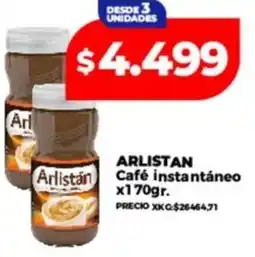 Supermayorista Vital Arlistan arlistán café instantáneo oferta