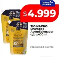 Supermayorista Vital Tio nacho shampoo- acondicionador oferta