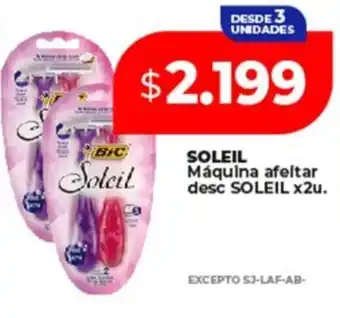 Supermayorista Vital Soleil máquina afeltar desc oferta