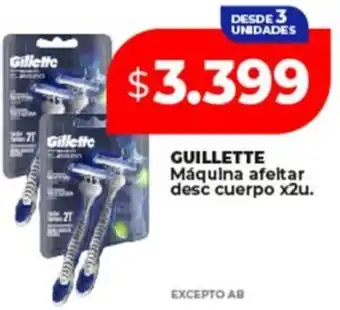 Supermayorista Vital Guillette máquina afeltar desc cuerpo oferta