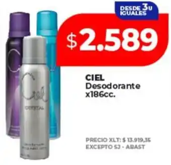 Supermayorista Vital Ciel desodorante oferta