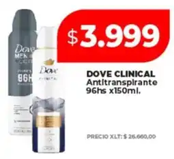 Supermayorista Vital Dove clinical antitranspirante 96hs oferta