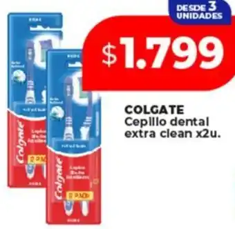 Supermayorista Vital Colgate cepillo dental extra clean oferta