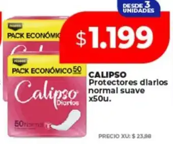 Supermayorista Vital Calipso protectores diarios normal suave oferta