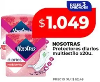 Supermayorista Vital Nosotras protectores dlarlos multlestilo oferta