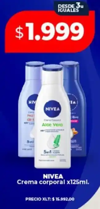 Supermayorista Vital Nivea crema corporal oferta