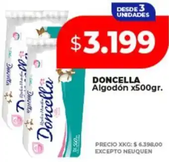 Supermayorista Vital Doncella algodón oferta