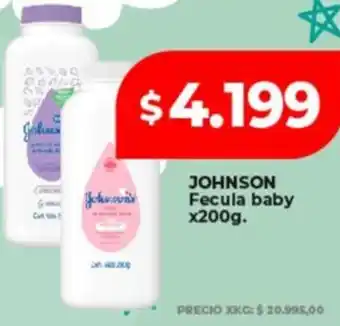 Supermayorista Vital Johnson fecula baby oferta