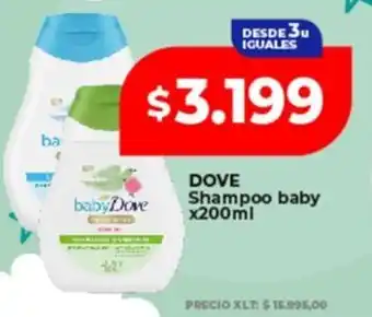 Supermayorista Vital Dove shampoo baby oferta