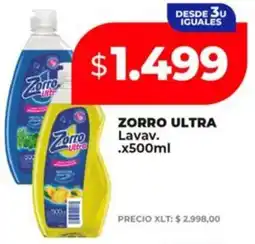 Supermayorista Vital Zorro ultra lavav. oferta