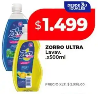 Supermayorista Vital Zorro ultra lavav. oferta