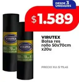 Supermayorista Vital Virutex bolsa res rollo oferta