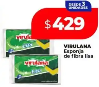 Supermayorista Vital Virulana esponja de fibra lisa oferta