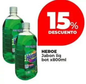 Supermayorista Vital Hero jabon liq bot oferta