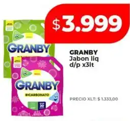 Supermayorista Vital Granby jabon liq d/p oferta