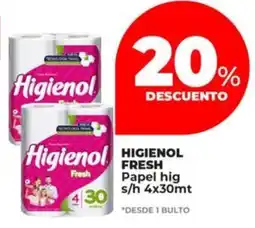 Supermayorista Vital Higienol fresh papel hig oferta