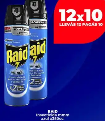 Supermayorista Vital Raid insecticida mmm azul oferta