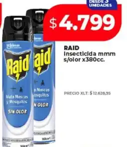 Supermayorista Vital Raid insecticida mmm s/olor oferta