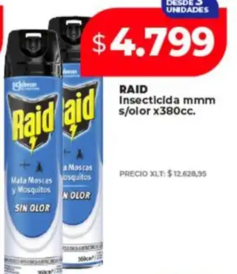 Supermayorista Vital Raid insecticida mmm s/olor oferta