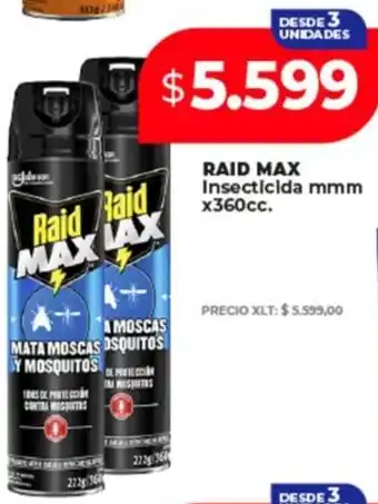 Supermayorista Vital Raid max insecticida mmm oferta