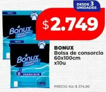 Supermayorista Vital BONUX Bolsa de Consorcio oferta