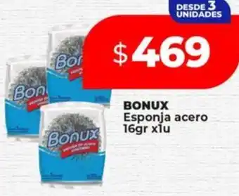 Supermayorista Vital BONUX Esponja acero oferta