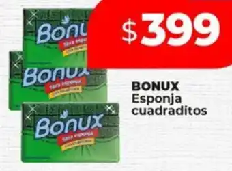 Supermayorista Vital BONUX Esponja cuadraditos oferta