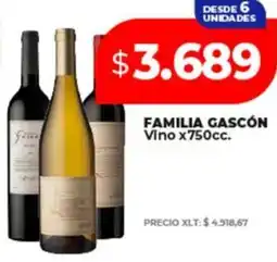 Supermayorista Vital FAMILIA GASCÓN Vino oferta