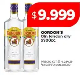 Supermayorista Vital GORDON'S Gin london dry oferta