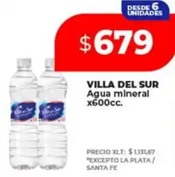 Supermayorista Vital VILLA DEL SUR Agua mineral oferta