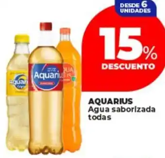 Supermayorista Vital AQUARIUS Agua saborizada todas oferta