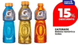 Supermayorista Vital GATORADE Bebida Isotónica todas oferta