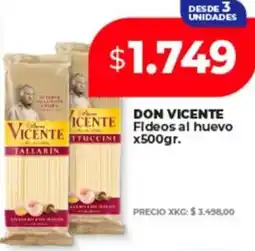 Supermayorista Vital DON VICENTE Fideos al huevo oferta