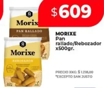 Supermayorista Vital MORIXE PanPAN RALLADO allado/Rebozador oferta